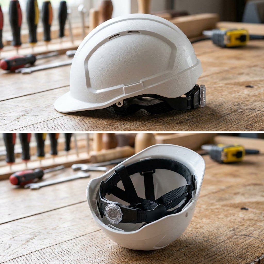 Expertline Ratchet-Adjust Safety Helmet