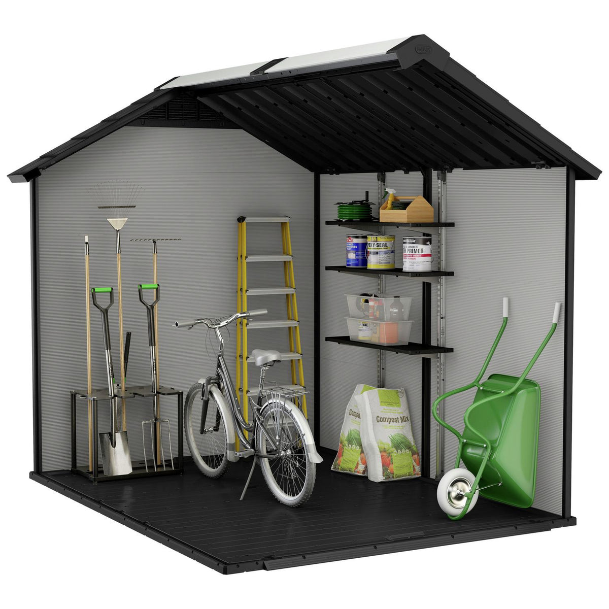 Premier Apex Shed 7.5 × 9 ft