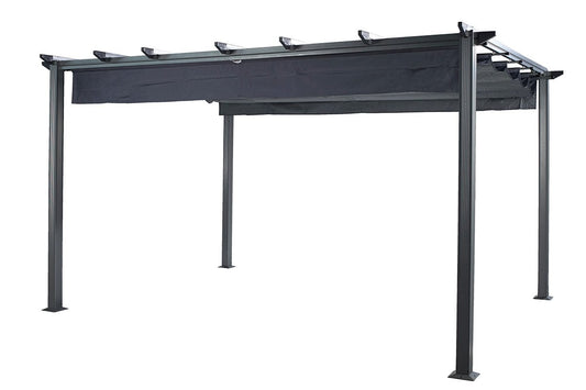 Monza 4m x 3m Aluminium Garden Pergola
