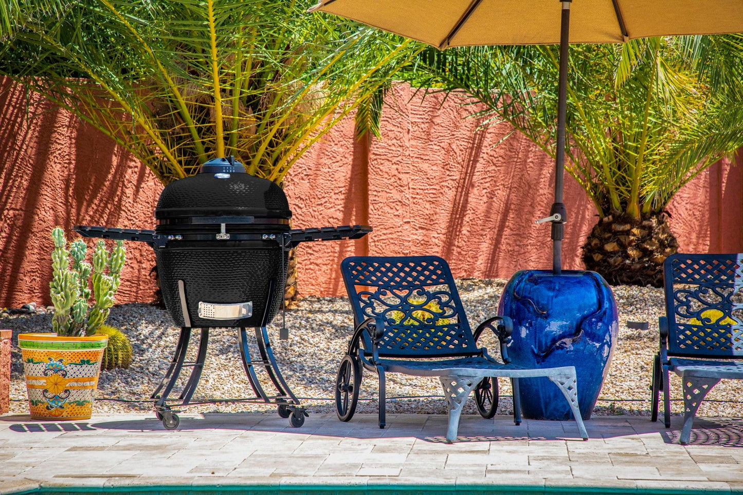 Pit Boss K24 24" (60cm) Black Ceramic Kamado BBQ with Cover