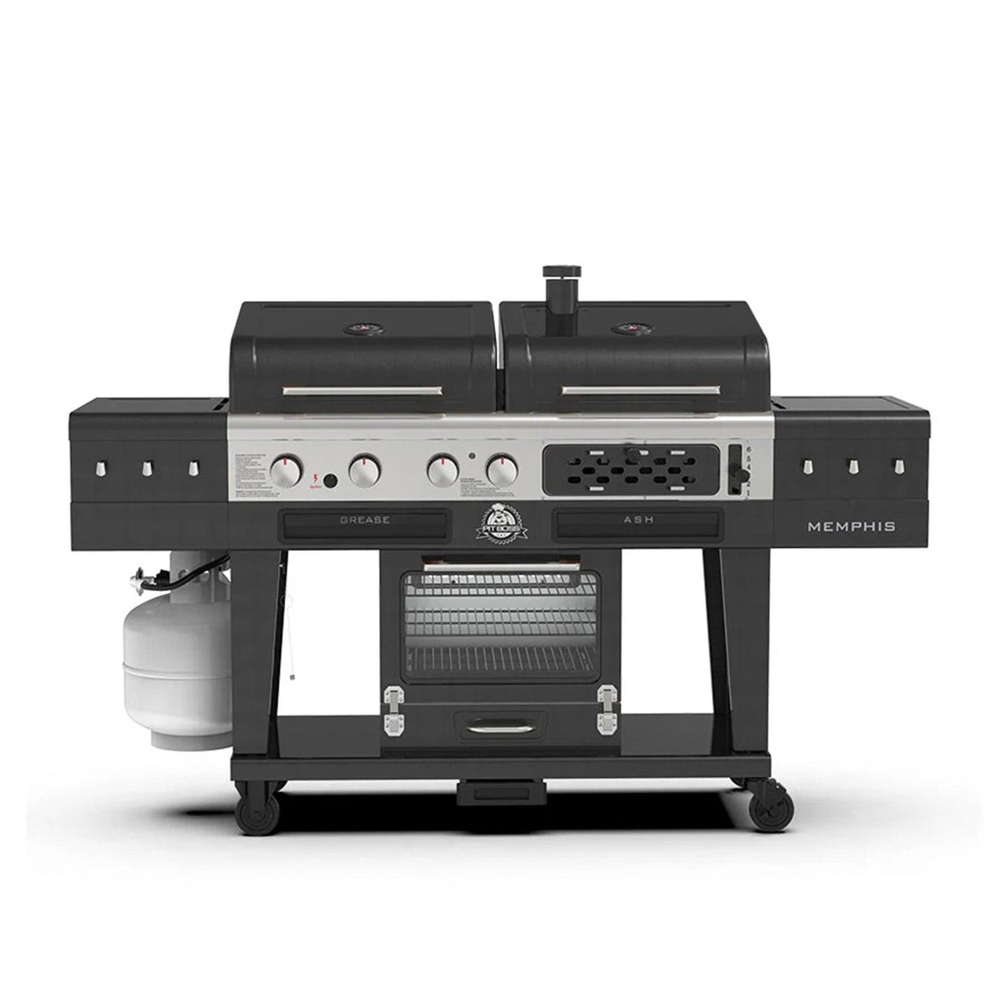 Pit Boss Memphis 2.0 Ultimate Triple Combo BBQ and Smoker