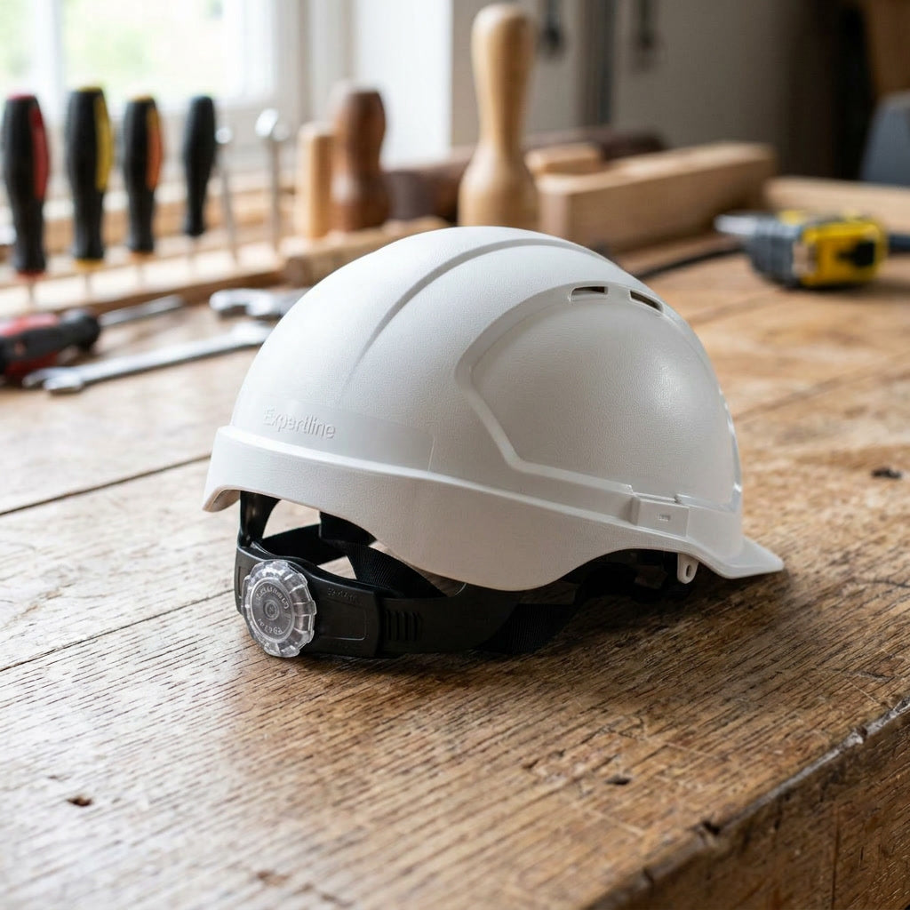 Expertline Ratchet-Adjust Safety Helmet
